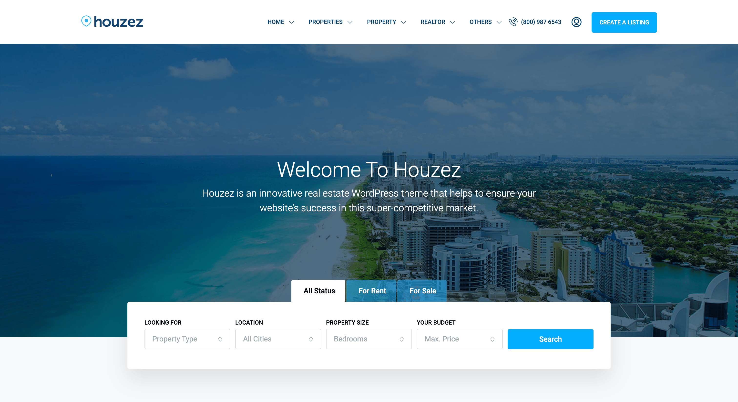 Houzez - Real Estate WordPress Theme